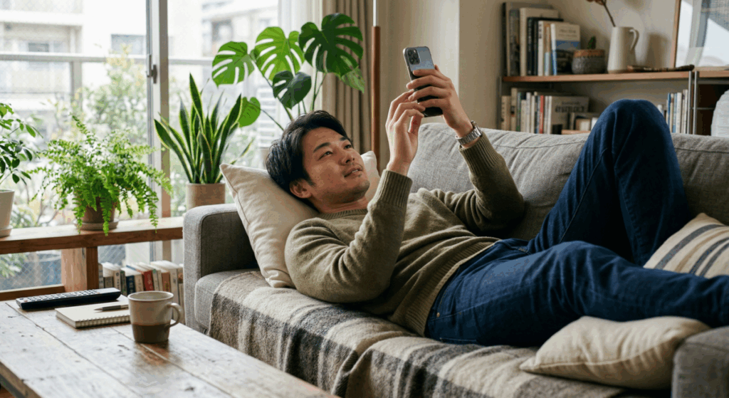 いいねの送り方と検索の使い方